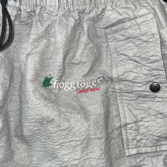 Frogg Toggs Outdoor  Men’s Large Waterproof Light Gray overpant - Picture 3 of 5